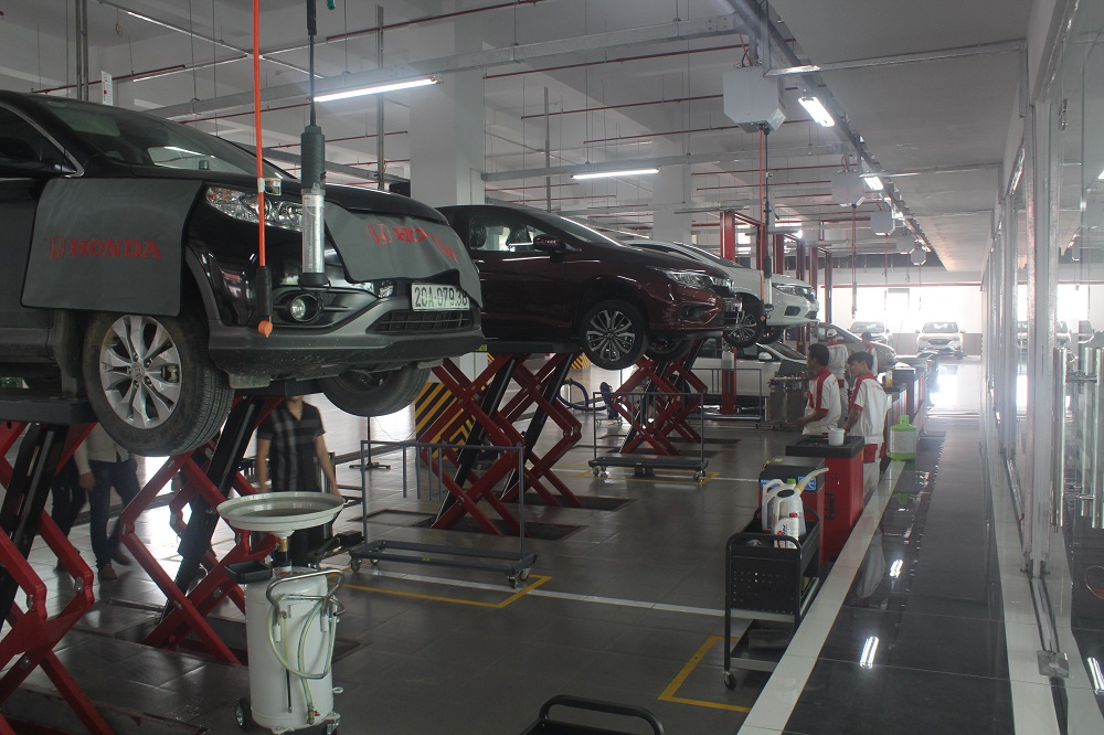 Xưởng sửa chữa kỹ thuật ô tô Honda Đắk Nông